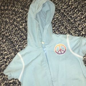 Little girls tee story hoodie